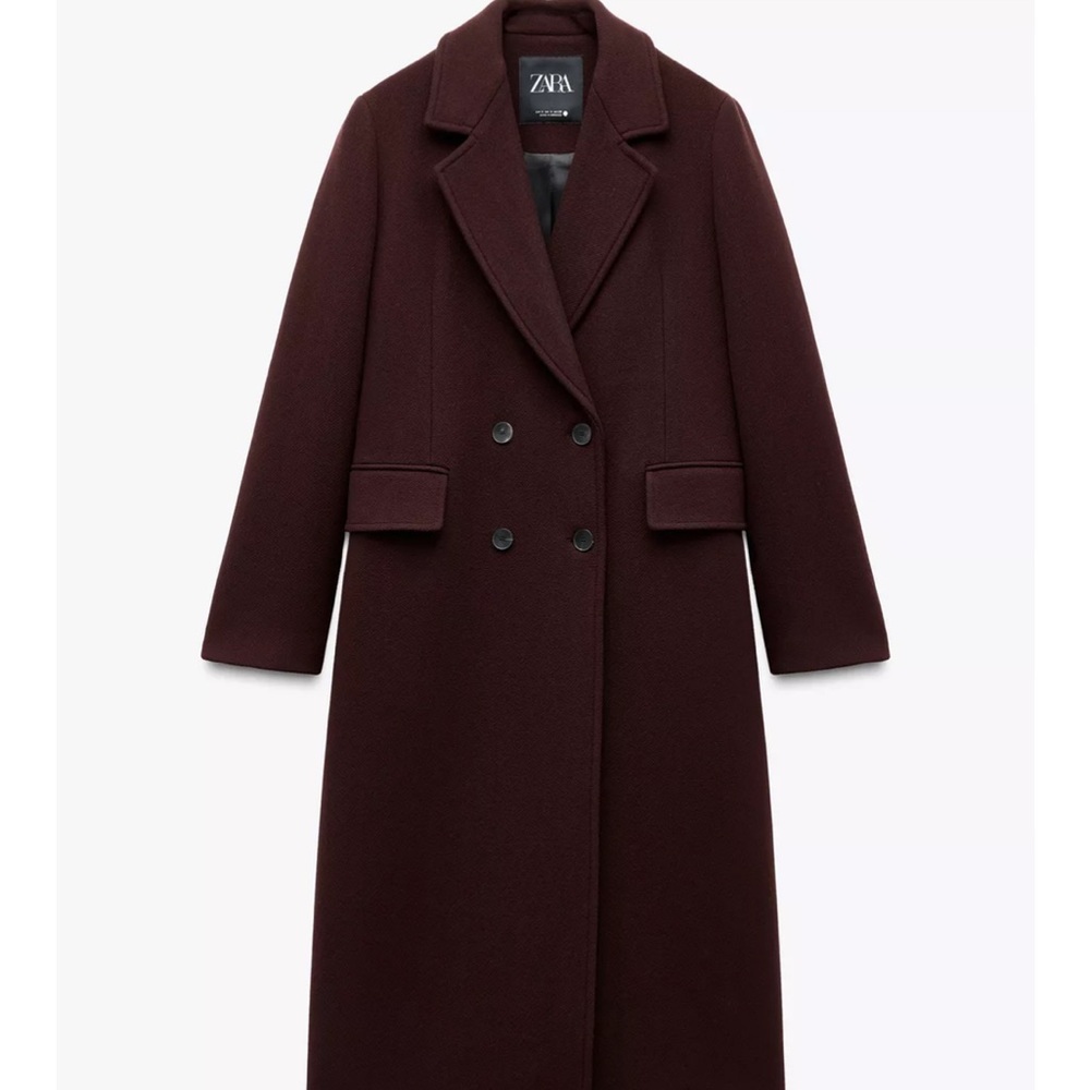 🆕 2025 ZARA WOOL MANTECO COAT - Picture 6 of 11
